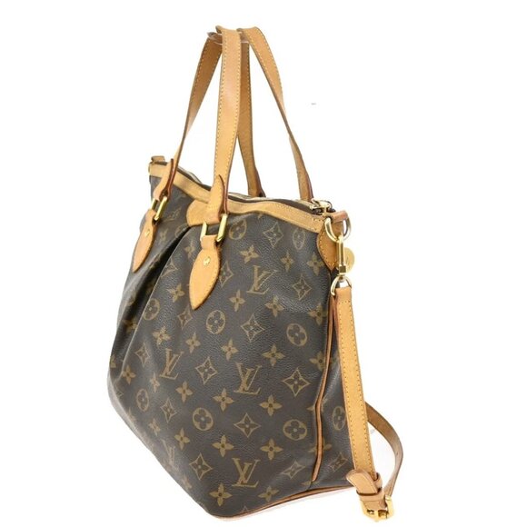 LOUIS VUITTON Palermo PM Shoulder Hand Bag Monogram Leather Brown - Picture 12 of 13